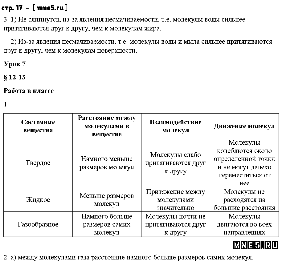 ГДЗ Физика 7 класс - стр. 17