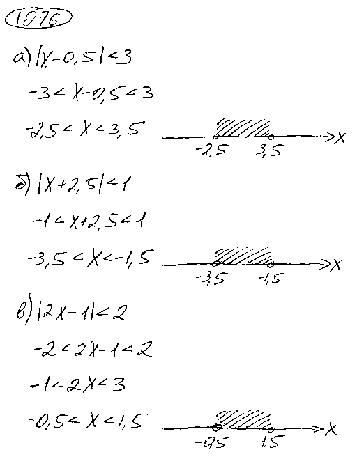 ГДЗ Алгебра 9 класс - 1076