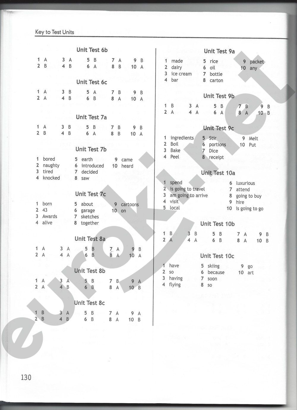 ГДЗ Английский 6 класс - стр. 130