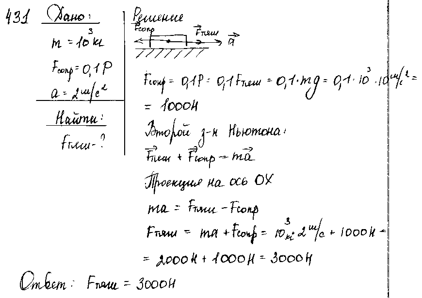 ГДЗ Физика 8 класс - 431