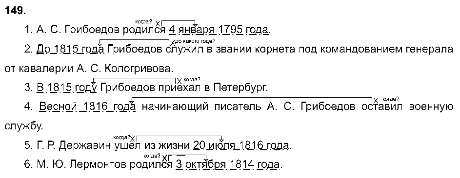 ГДЗ Русский язык 8 класс - 149