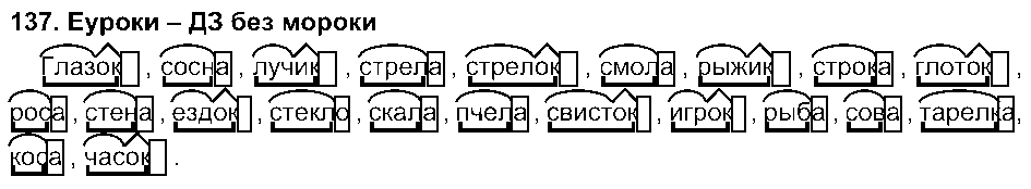 ГДЗ Русский язык 3 класс - 137