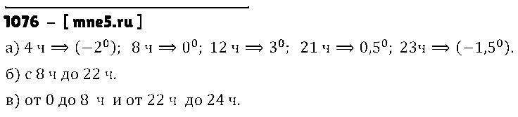 ГДЗ Математика 6 класс - 1076