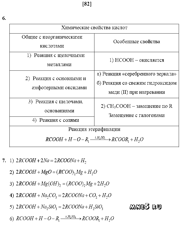 ГДЗ Химия 10 класс - стр. 82