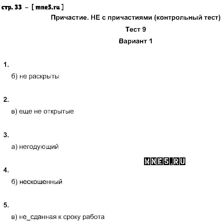 ГДЗ Русский язык 7 класс - стр. 33
