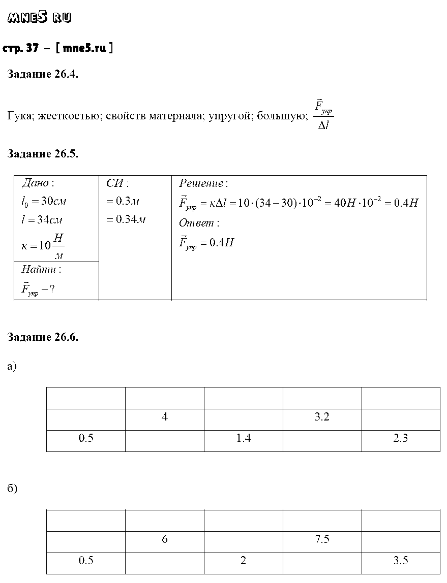 ГДЗ Физика 7 класс - стр. 37