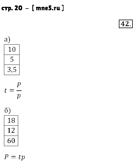 ГДЗ Алгебра 7 класс - стр. 20