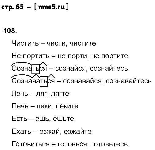 ГДЗ Русский язык 6 класс - стр. 65