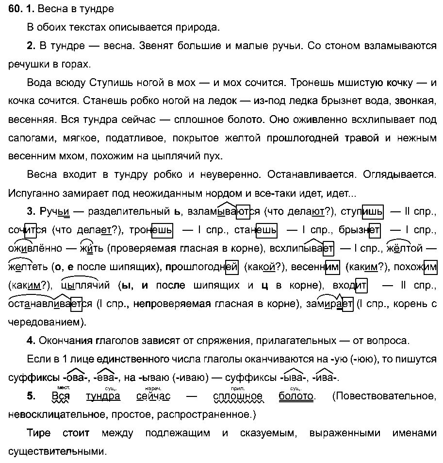 ГДЗ Русский язык 6 класс - 60