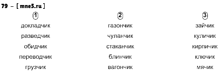 ГДЗ Русский язык 4 класс - 79