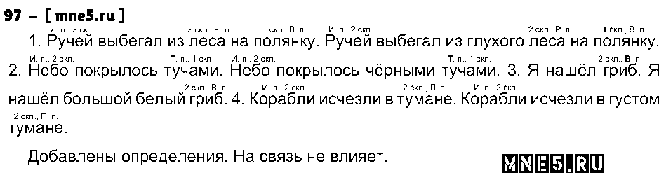 ГДЗ Русский язык 4 класс - 97