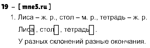ГДЗ Русский язык 3 класс - 19