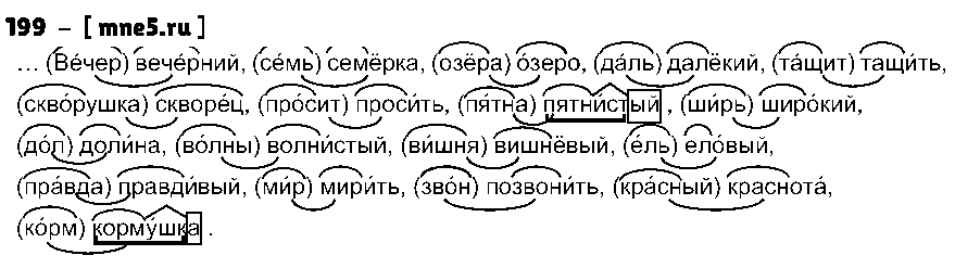 ГДЗ Русский язык 3 класс - 199