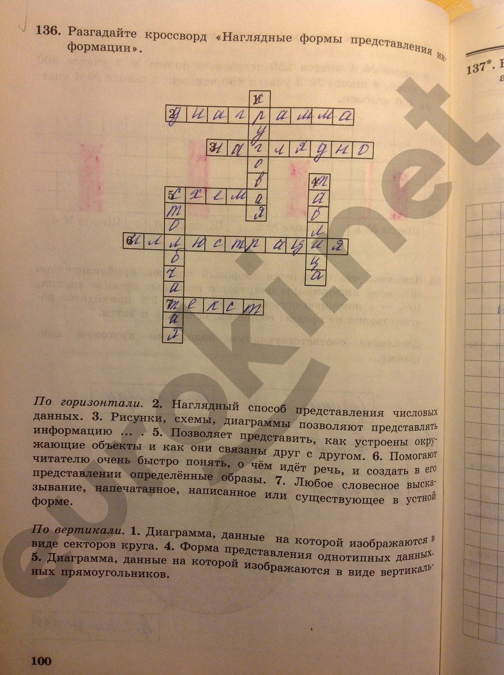 ГДЗ Информатика 5 класс - стр. 100