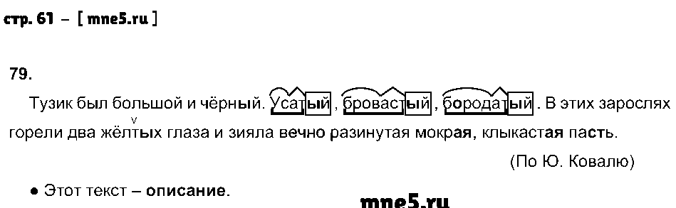 ГДЗ Русский язык 4 класс - стр. 61