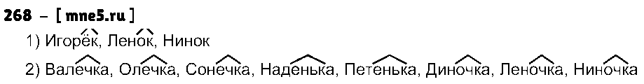 ГДЗ Русский язык 3 класс - 268