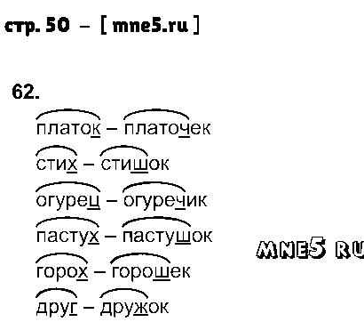 ГДЗ Русский язык 2 класс - стр. 50