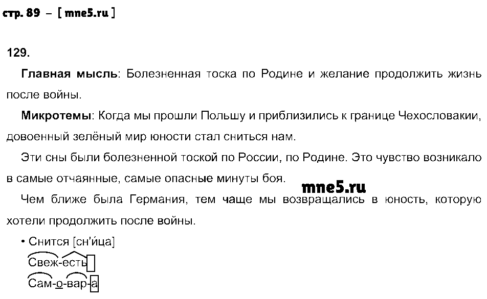 ГДЗ Русский язык 7 класс - стр. 89