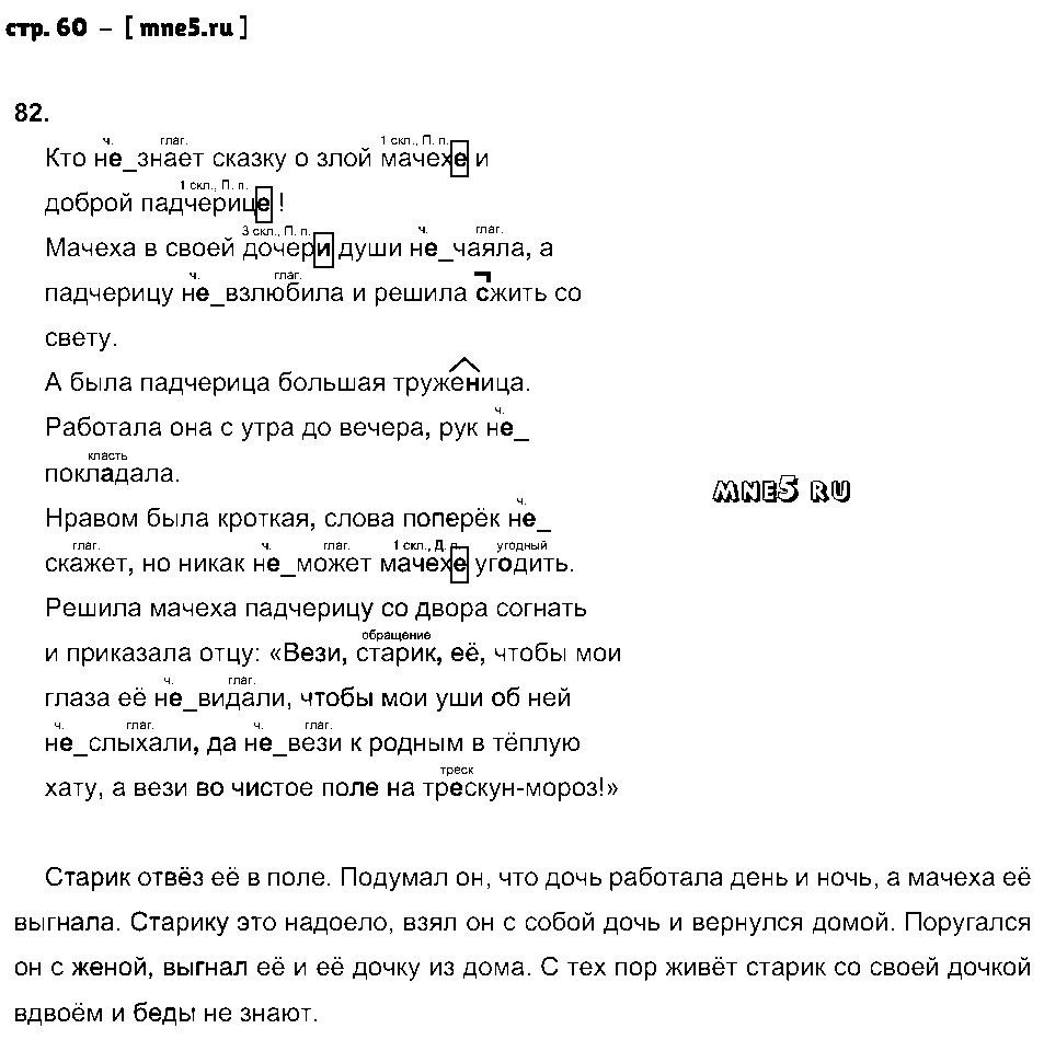 ГДЗ Русский язык 5 класс - стр. 60
