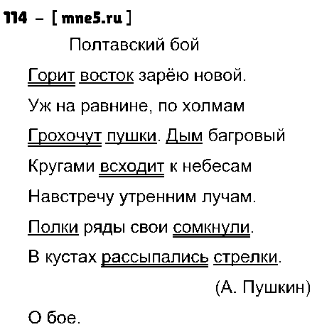 ГДЗ Русский язык 4 класс - 114