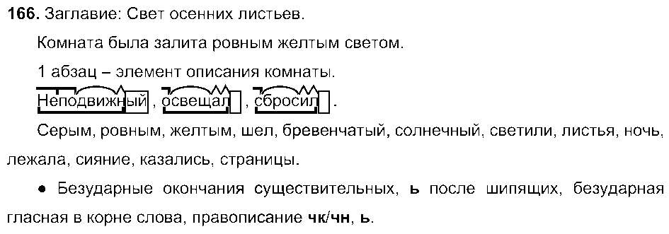 ГДЗ Русский язык 6 класс - 166