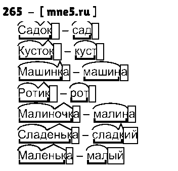 ГДЗ Русский язык 3 класс - 265
