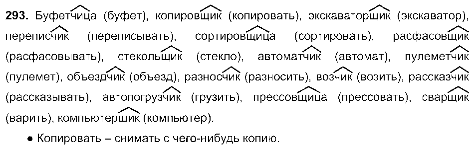 ГДЗ Русский язык 6 класс - 293