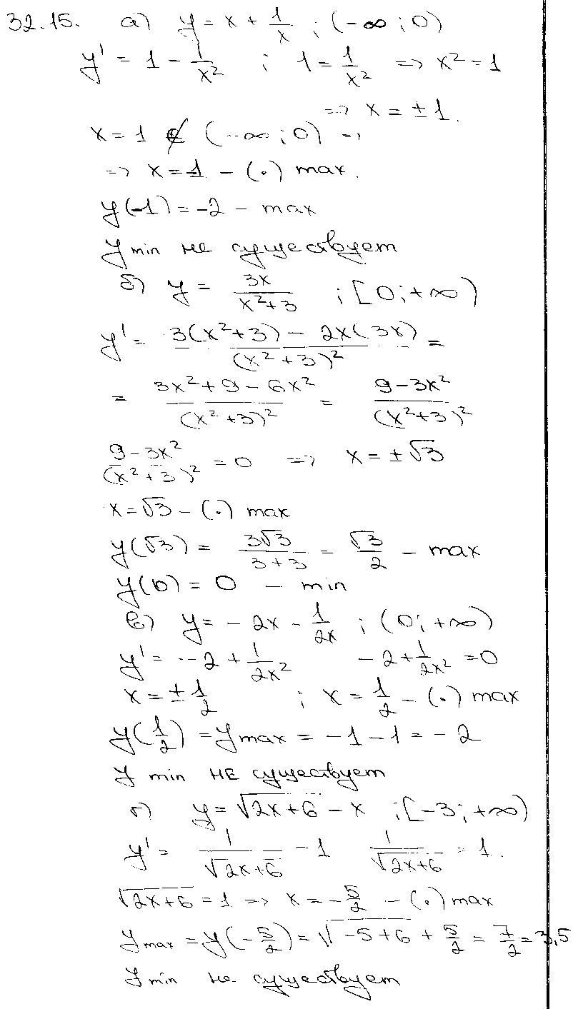 ГДЗ Алгебра 11 класс - 15