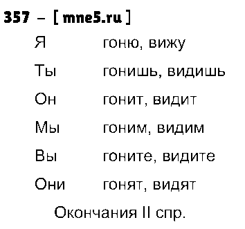 ГДЗ Русский язык 4 класс - 357