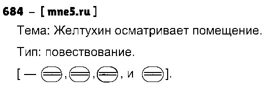 ГДЗ Русский язык 5 класс - 684