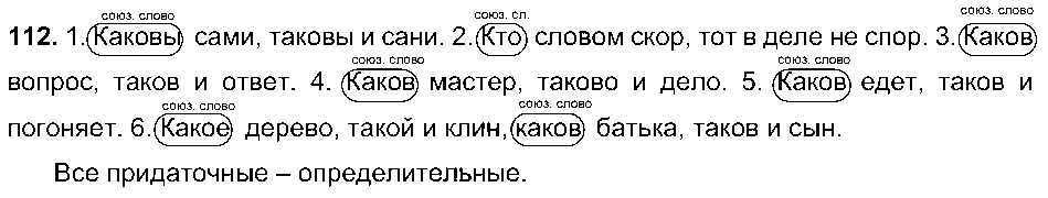 ГДЗ Русский язык 9 класс - 112