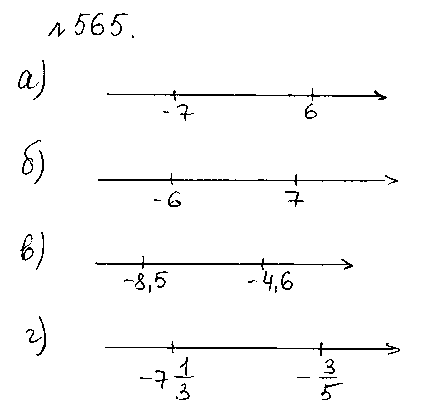 ГДЗ Математика 6 класс - 565