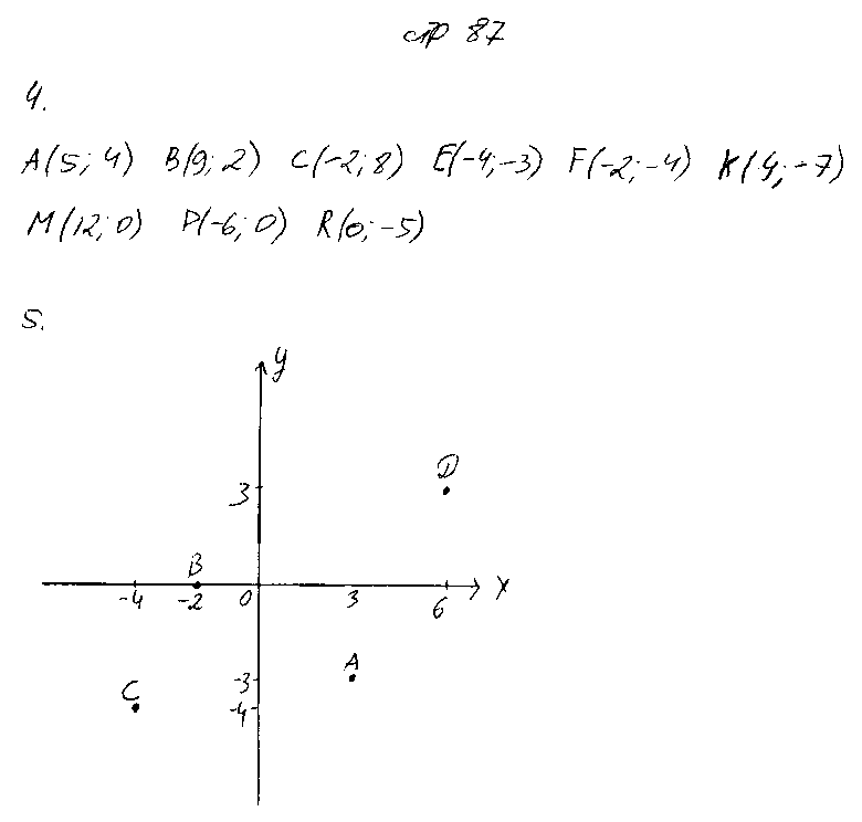 ГДЗ Математика 6 класс - стр. 87