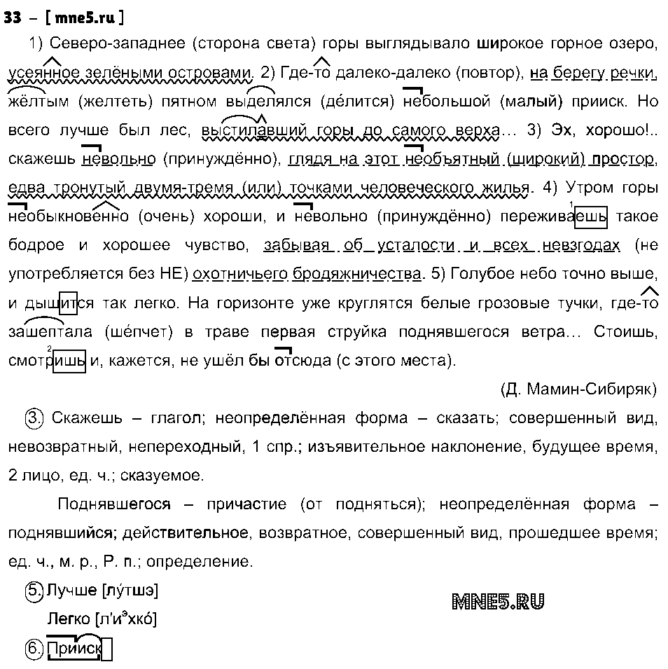 ГДЗ Русский язык 8 класс - 33