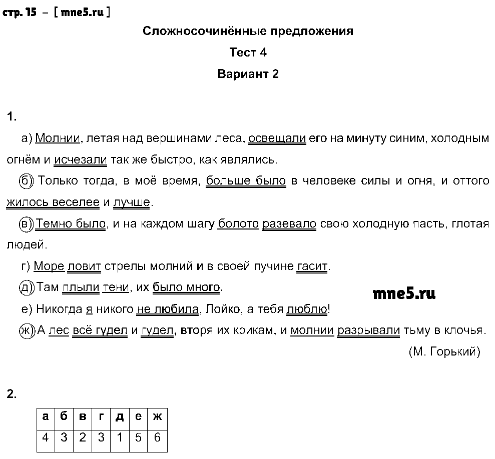ГДЗ Русский язык 9 класс - стр. 15