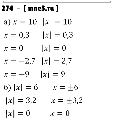 ГДЗ Алгебра 8 класс - 274
