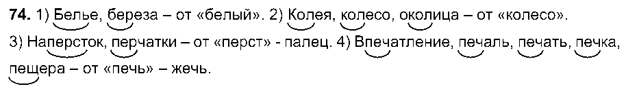 ГДЗ Русский язык 7 класс - 74