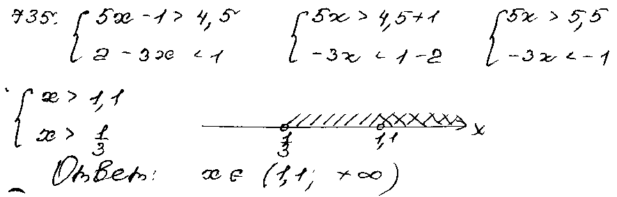 ГДЗ Алгебра 9 класс - 735