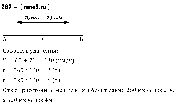 ГДЗ Математика 5 класс - 287