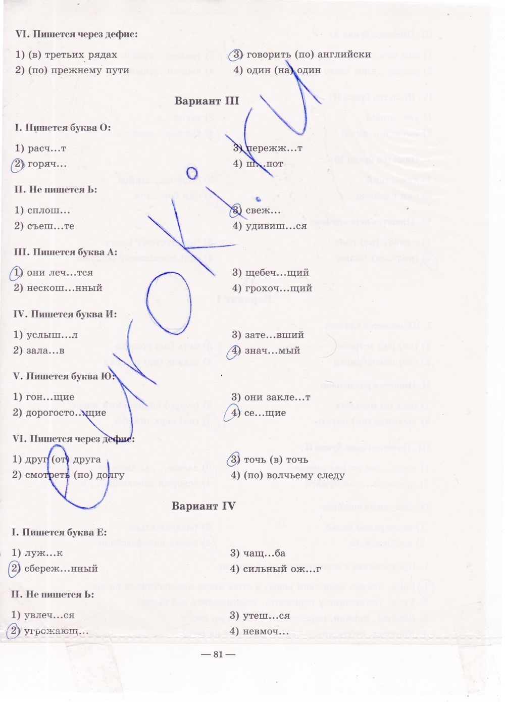 ГДЗ Русский язык 7 класс - стр. 81