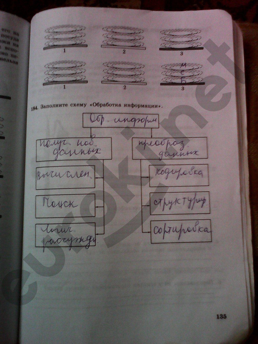 ГДЗ Информатика 5 класс - стр. 135