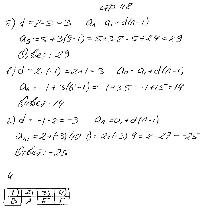 ГДЗ Алгебра 9 класс - стр. 118
