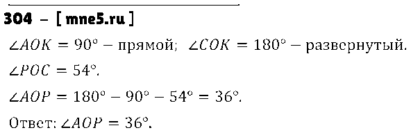 ГДЗ Математика 5 класс - 304