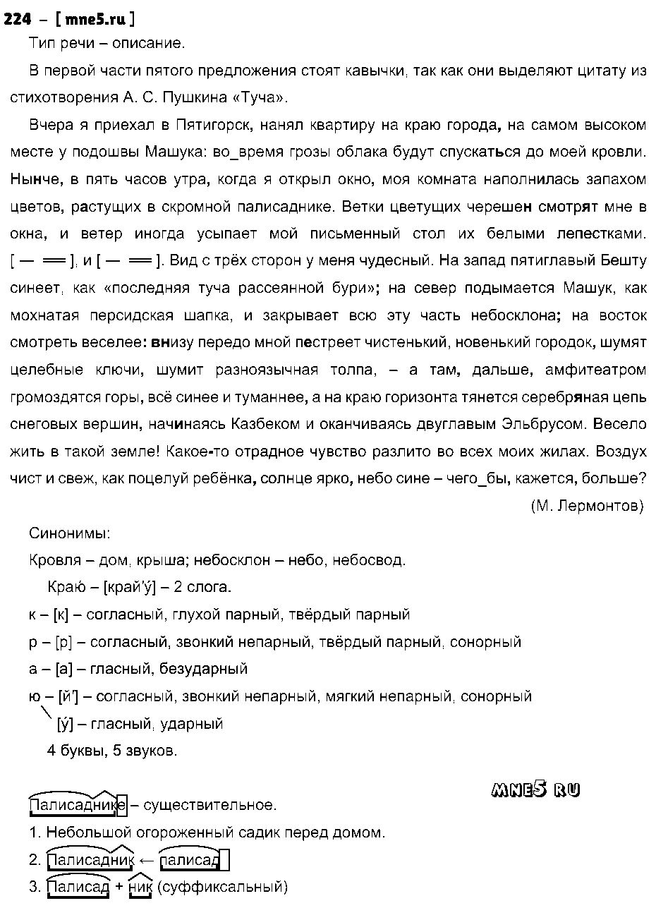 ГДЗ Русский язык 9 класс - 224
