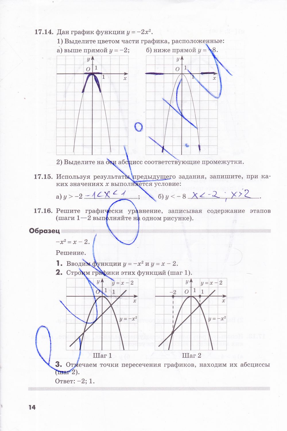 ГДЗ Алгебра 8 класс - стр. 14