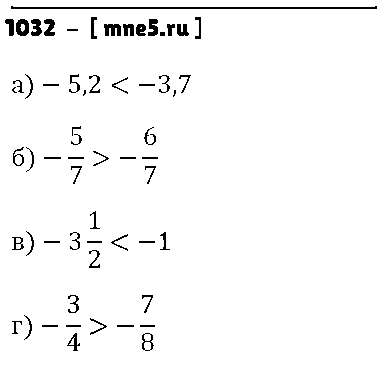 ГДЗ Математика 6 класс - 1032