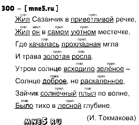ГДЗ Русский язык 4 класс - 300