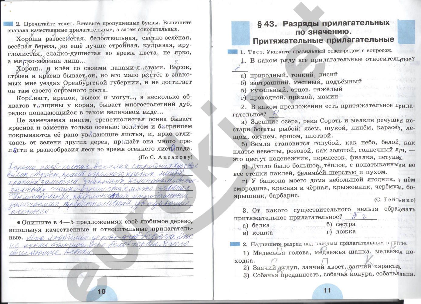 ГДЗ Русский язык 6 класс - стр. 10-11