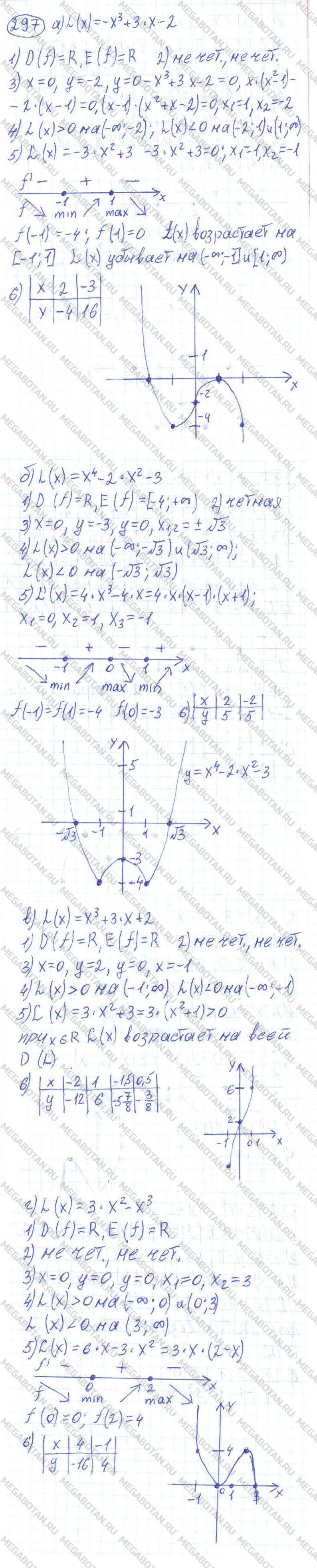 ГДЗ Алгебра 11 класс - 297