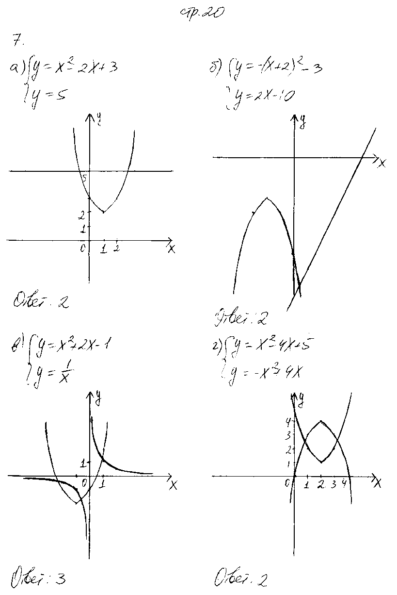 ГДЗ Алгебра 8 класс - стр. 20